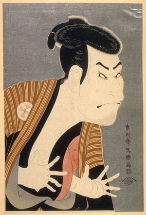 The Actor Otani Oniji III by Toshusai Sharaku, c.1794, ukiyo-e, yakusha-e